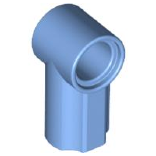 Деталь LEGO 32013 Technic, Axle and Pin Connector Angled #1 - Medium Blue