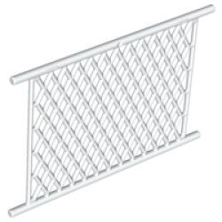 Net, Plastic 8 x 12 Lattice - White
