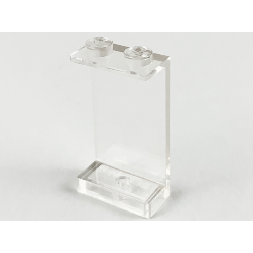 Деталь LEGO 2362a Panel 1 x 2 x 3 - Solid Studs - Trans-Clear