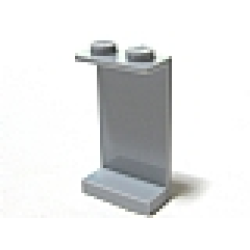 Panel 1 x 2 x 3 - Solid Studs - Light Bluish Gray Panel 1 x 2 x 3 - Solid Studs - Light Bluish Gray