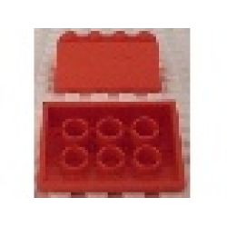 Minitalia Slope 33 3 x 4 with Bottom Tubes - Red