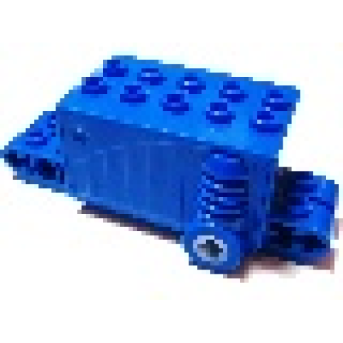Деталь LEGO 47715c01 Pullback Motor 9 x 4 x 2 2/3 - Blue
