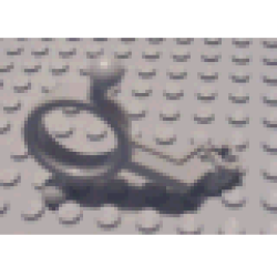 Technic, Steering Arm Large with Wheel Hub Holder - Axle Connection - Light Gray