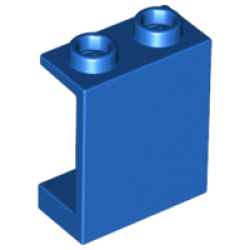 Panel 1 x 2 x 2 - Hollow Studs - Blue Panel 1 x 2 x 2 - Hollow Studs - Blue