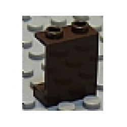 Panel 1 x 2 x 2 - Hollow Studs - Brown Panel 1 x 2 x 2 - Hollow Studs - Brown