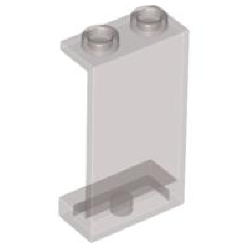 Деталь LEGO 2362b Panel 1 x 2 x 3 - Hollow Studs - Trans-Brown