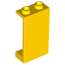 Panel 1 x 2 x 3 - Hollow Studs - Yellow Panel 1 x 2 x 3 - Hollow Studs - Yellow