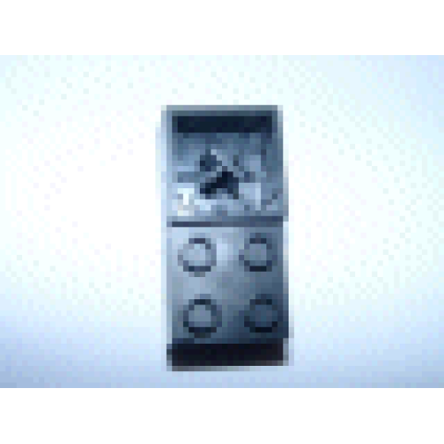 Деталь LEGO 3003miA Minitalia Brick 2 x 2 with Bottom X Support - Black