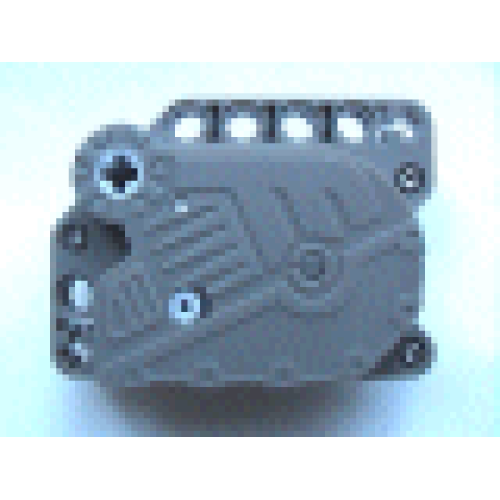 Деталь LEGO motor6 Pullback Motor 7 x 5 x 3 (Motor 6) - Dark Gray