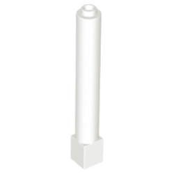Support 1 x 1 x 6 Solid Pillar - White