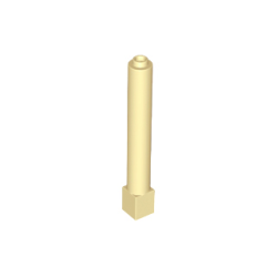 Support 1 x 1 x 6 Solid Pillar - Tan