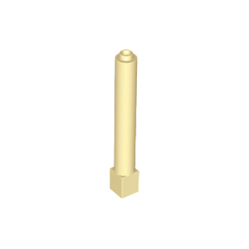 Деталь LEGO 43888 Support 1 x 1 x 6 Solid Pillar - Tan