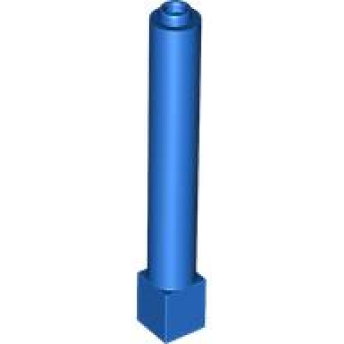 Деталь LEGO 43888 Support 1 x 1 x 6 Solid Pillar - Blue