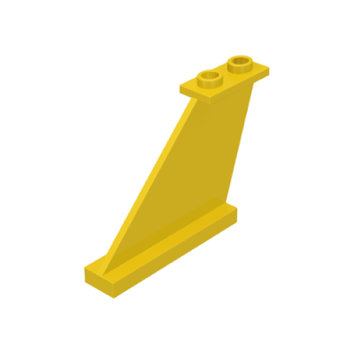 Деталь LEGO 2340 Tail 4 x 1 x 3 - Yellow