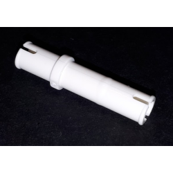 Technic, Pin 3L without Friction Ridges - White Technic, Pin 3L without Friction Ridges - White