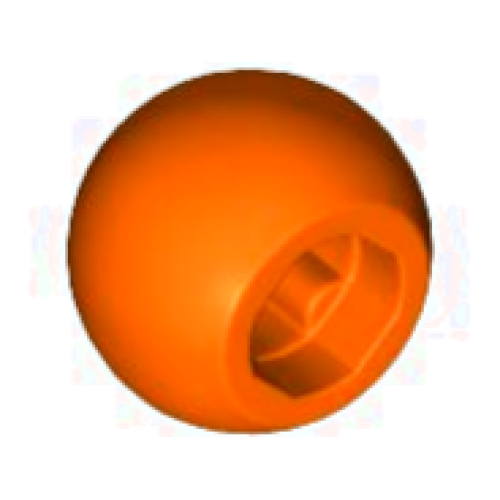 Деталь LEGO 32474 Technic Ball Joint - Reddish Orange