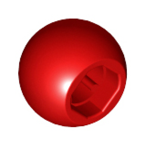 Деталь LEGO 32474 Technic Ball Joint - Red