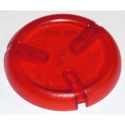 Throwing Disk (generic catalog entry) - Trans-Red