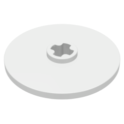 Technic, Disk 3 x 3 - White
