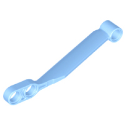 Technic Wishbone Suspension Arm - Bright Light Blue