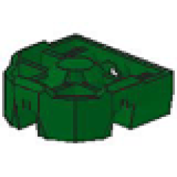 Technic, Pin Connector Block 3 x 3 x 1 - Green Technic, Pin Connector Block 3 x 3 x 1 - Green