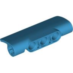 Technic, Panel Curved 2 x 5 x 1 - Dark Azure Technic, Panel Curved 2 x 5 x 1 - Dark Azure