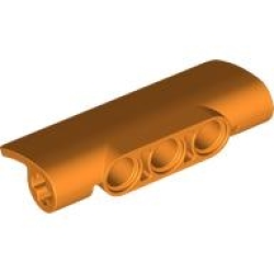 Technic, Panel Curved 2 x 5 x 1 - Orange Technic, Panel Curved 2 x 5 x 1 - Orange