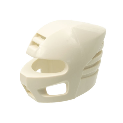 Деталь LEGO 32279 Technic, Figure Accessory Competition Helmet - White