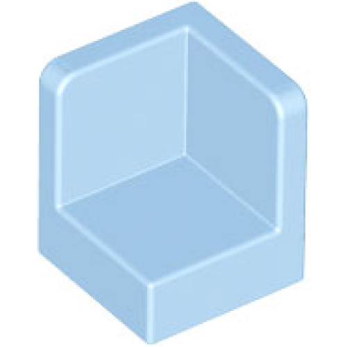 Деталь LEGO 6231 Panel 1 x 1 x 1 Corner - Bright Light Blue