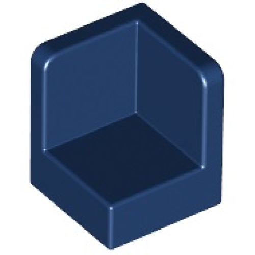 Деталь LEGO 6231 Panel 1 x 1 x 1 Corner - Dark Blue