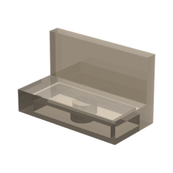 Panel 1 x 2 x 1 - Trans-Brown