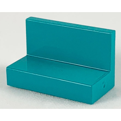 Panel 1 x 2 x 1 - Dark Turquoise