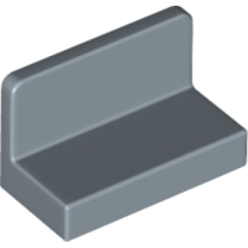 Деталь LEGO 4865b Panel 1 x 2 x 1 with Rounded Corners - Sand Blue