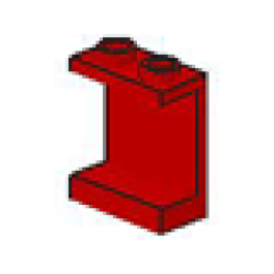 Panel 1 x 2 x 2 (Undetermined Type) - Red