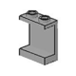 Panel 1 x 2 x 2 (Undetermined Type) - Light Gray