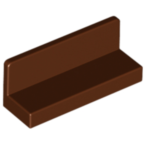 Деталь LEGO 23950 Panel 1 x 3 x 1 - Reddish Brown