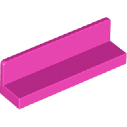 Деталь LEGO 30413 Panel 1 x 4 x 1 - Dark Pink