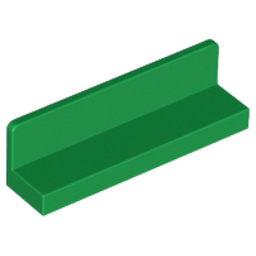 Деталь LEGO 30413 Panel 1 x 4 x 1 - Green