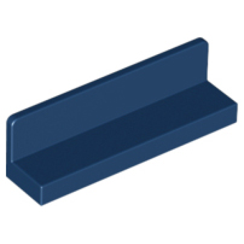 Деталь LEGO 30413 Panel 1 x 4 x 1 - Dark Blue