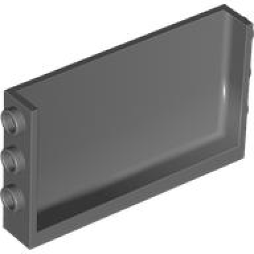 Деталь LEGO 98280 Panel 1 x 6 x 3 with Studs on Sides - Dark Bluish Gray