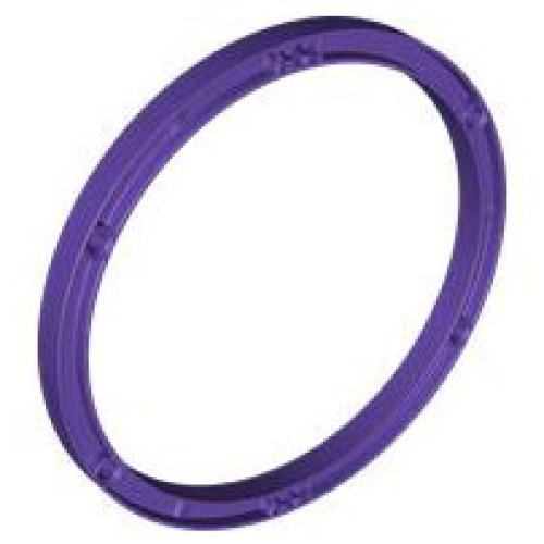Деталь LEGO 3250 Support 15 x 15 Girder, Round - Dark Purple