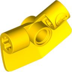 Technic, Panel Curved # 3 2 x 3 x 1 Angled 157.5 degrees - Yellow Technic, Panel Curved # 3 2 x 3 x 1 Angled 157.5 degrees - Yellow