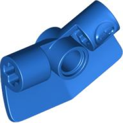 Technic, Panel Curved # 3 2 x 3 x 1 Angled 157.5 degrees - Blue Technic, Panel Curved # 3 2 x 3 x 1 Angled 157.5 degrees - Blue