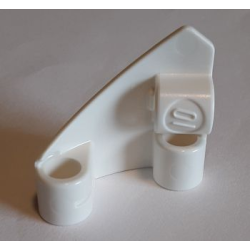 Technic, Panel Curved #10 3 x 3 Tapered Right - White Technic, Panel Curved #10 3 x 3 Tapered Right - White