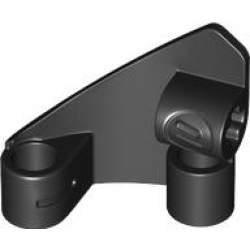 Technic, Panel Curved #10 3 x 3 Tapered Right - Black Technic, Panel Curved #10 3 x 3 Tapered Right - Black