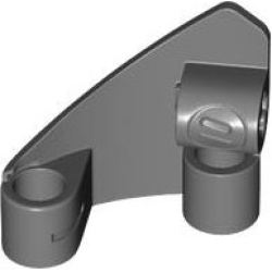 Technic, Panel Curved #10 3 x 3 Tapered Right - Dark Bluish Gray Technic, Panel Curved #10 3 x 3 Tapered Right - Dark Bluish Gray