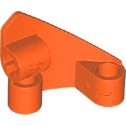 Technic, Panel Curved # 9 3 x 3 Tapered Left - Reddish Orange Technic, Panel Curved # 9 3 x 3 Tapered Left - Reddish Orange