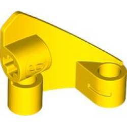 Technic, Panel Curved # 9 3 x 3 Tapered Left - Yellow Technic, Panel Curved # 9 3 x 3 Tapered Left - Yellow