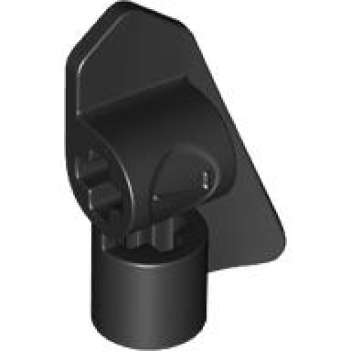 Деталь LEGO 2387 Technic, Panel Fairing # 7 Very Small Smooth Short, Side A - Black