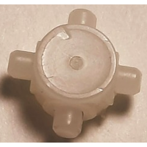 Деталь LEGO 91 Technic, Universal Joint 4L, Center - Milky White